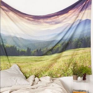 Urban Outfitters Purple Mountain Tapestry